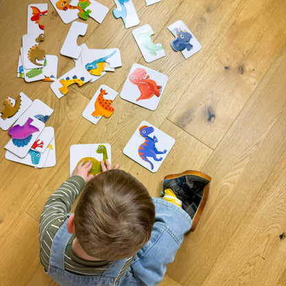 The Learning Journey: My First Match It - Dinosaurs - 2 Year Old Toys, Puzzles for Toddlers, Toddler Puzzle, Educational Toys for 2 Year Old - 15 Self-Correcting Matching Puzzles - Award Winning Toys