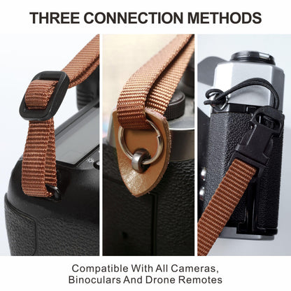 Padwa Lifestyle Olive Green Corduroy Camera Strap - 2" Double Layer Full Grain Cowhide Leather Head Camera Straps for Photographers, Unique Soft Corduroy Fabric with Quick Release fits all Cameras