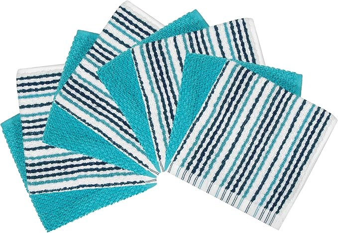 Bumble Premium Dish Cloths Towel 12"x12" | 100% Natural Ring Spun Cotton Tea