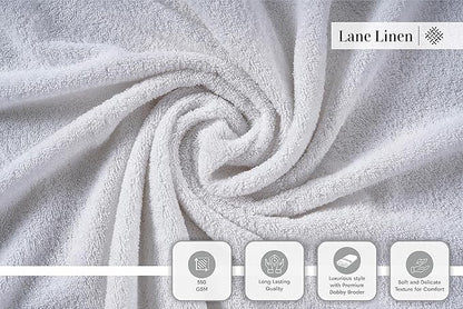 White Hand Towels for Bathroom