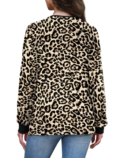 WIHOLL Long Sleeve Shirts for Women V Neck Tops Tunic Fall Winter Sweatshirts 2025 Clothes