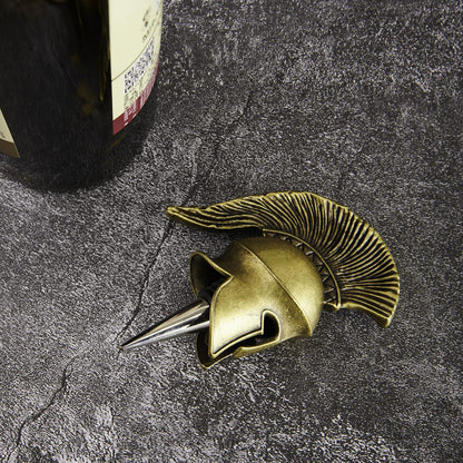 Warrior Helmet Wine Bottle Stopper for Bar Bartender Men and Women,Thanksgiving,Hallowmas,Christmas