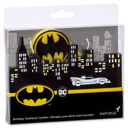 Papyrus Birthday Candles, Batman Signal Cake Topper (2-Count)