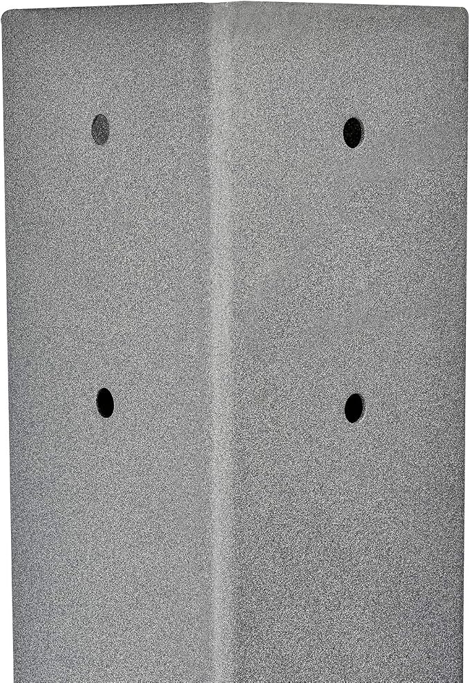 Mail Boss 7120, Granite In-Ground Mounting Post, 43 x 4 x 4 inches, for Use with Mailbox, Medium