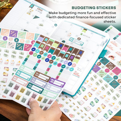Legend Mega Sticker Pack – 1,900+ Small Stickers for Planner, Journal & Calendar – Aesthetic, Inspirational, Seasonal, Dates, Months, Holidays, Wellness & Budget Stickers – Planner Accessories