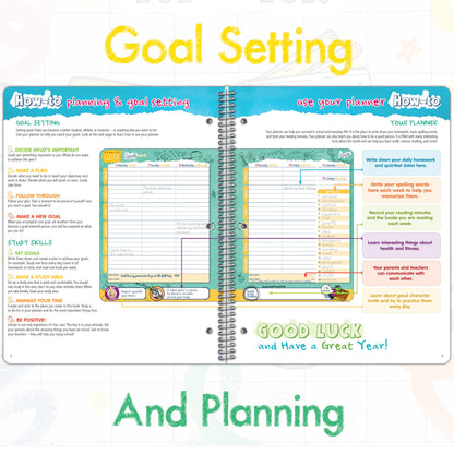 2026-2027 Academic Year Create Elementary Student Planner, 8.5" x 11"