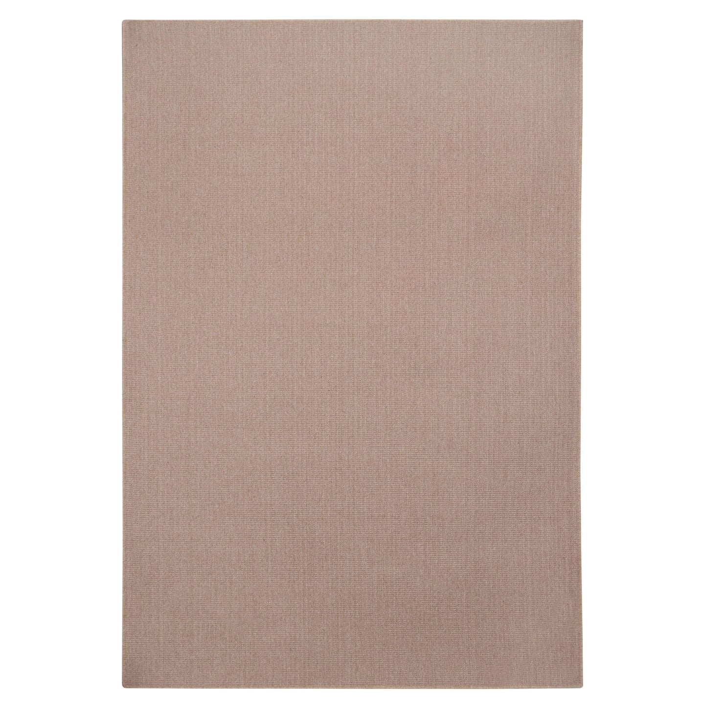 Delara Solid Indoor Outdoor Area Rug, Easy Cleaning, Non Shedding, Hose Washable, Bed Room, Living Room, Dining Room, Patio, Sustainable Rug, Recycled Polyester Rug. (Dark Beige, 5' X 8')