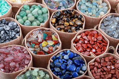 ZenQ 1 lb Fluorite Tumbled Stone Chips Crushed Natural Crystal Quartz Pieces