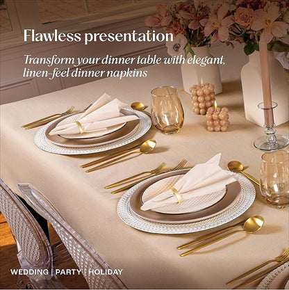2000-Pack Servietto Disposable Linen-Feel Guest Towels