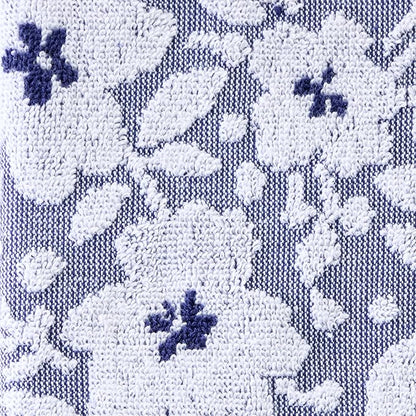 SKL Home Floral Jacquard 100% Cotton 2pc Hand Towel Set, Reversible & Decorative