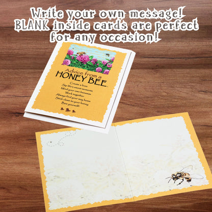 Your True Nature Advice from the Moon 6 All Occasion Greeting Cards, Sustainable Blank Inside Uplifting Motivational Card Pack (GCADVMOON6-BLANK)