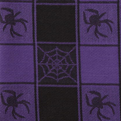 DII Halloween Collection Embellished Dishtowel Set, 18x28, Woven Check 3 Piece