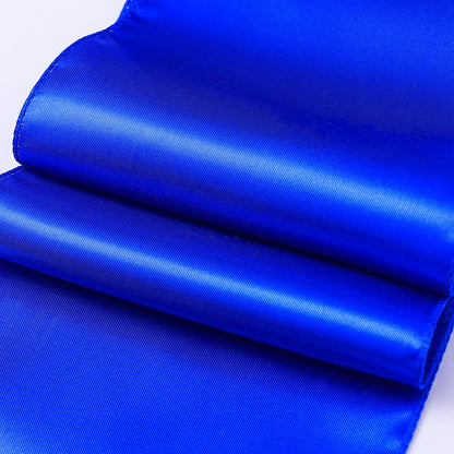 ZSJFMF Pack of 50 Satin Royal Blue Chair Sashes Bows 7 X 108 Inch Universal Gold Chair Ribbons for Wedding Ceremony Party Banquet Event Chair Decorations - Royal Blue Chair Sashes 50 Pack