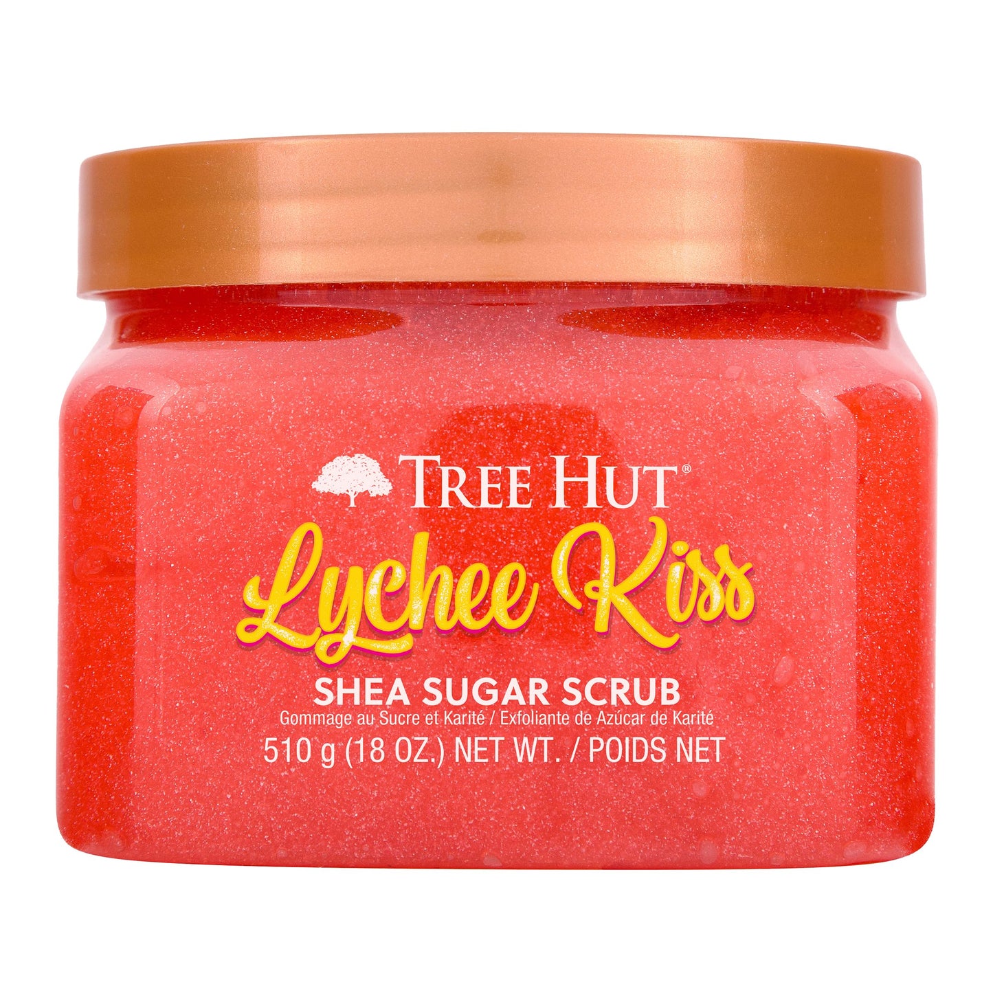 Tree Hut Coco Colada Shea Sugar Scrub, 18 oz, Ultra Hydrating and Exfoliating Scrub for Nourishing Essential Body Care