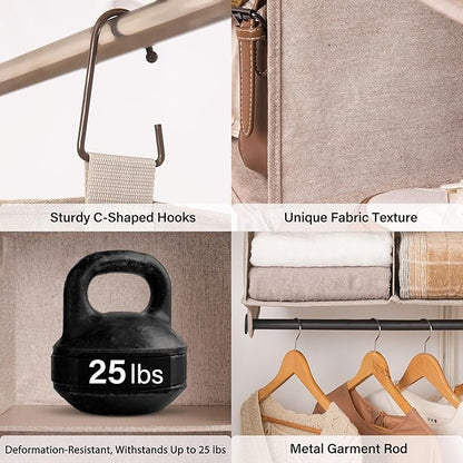 StorageWorks Hanging Closet Organizer