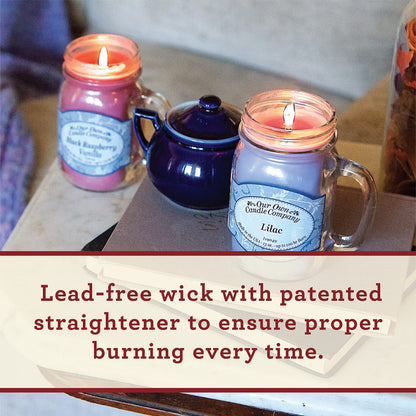Our Own Candle Company, River Rock Scented Mason Jar Candle, 100 Hour Burn Time, 13 Ounces