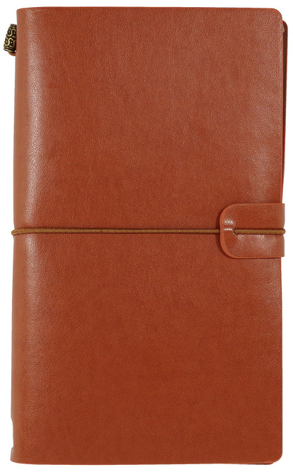 Voyager Refillable Journal - Nutmeg (Traveler's Journal, Planner, Notebook)