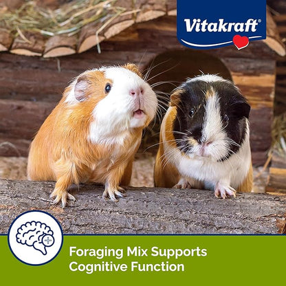 Vitakraft Vita Smart Guinea Pig Food - Complete Nutrition - Premium Fortified Blend with Timothy Hay for Guinea Pigs, 8 Pound (Pack of 1)