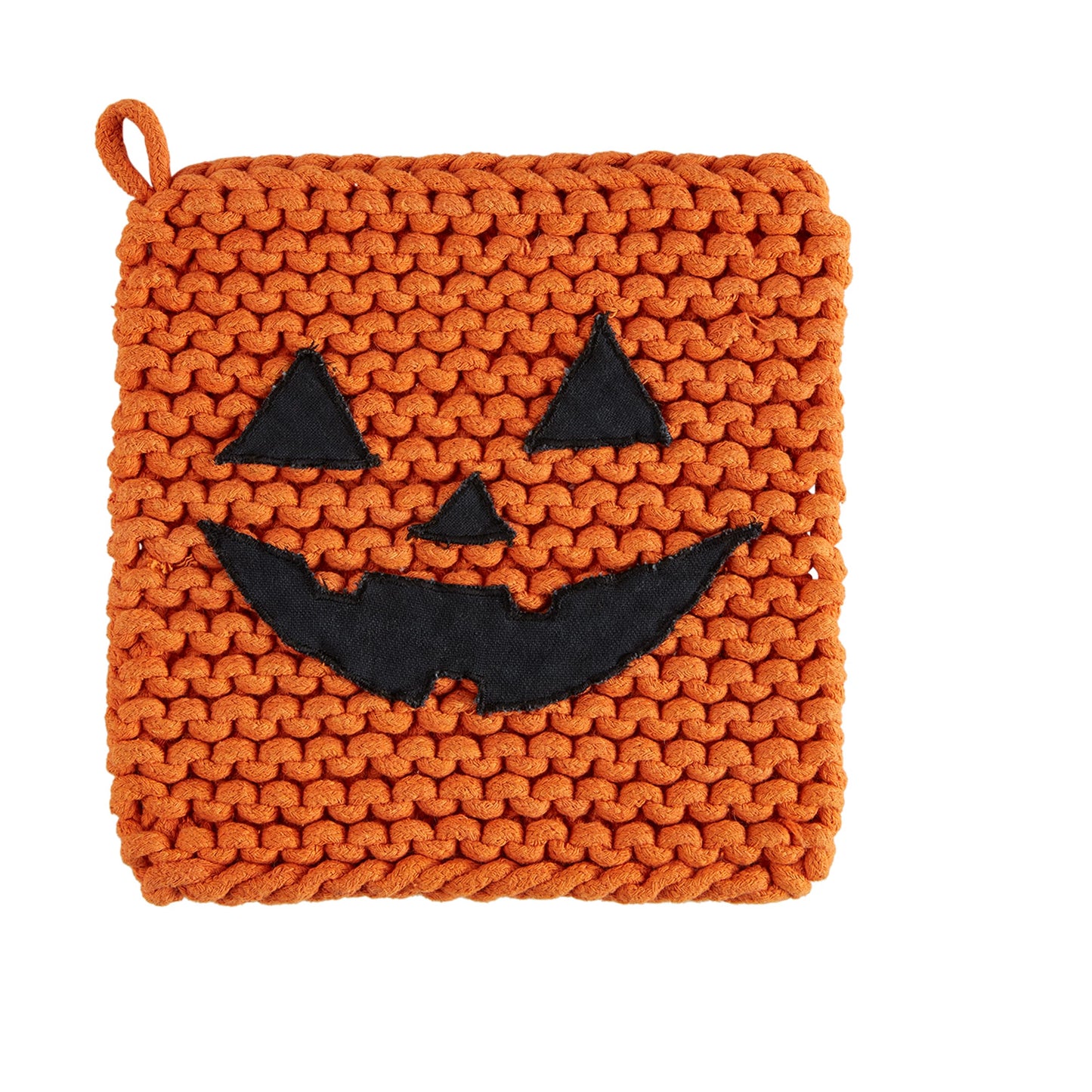 Mud Pie Pumpkin Halloween Pot Holder