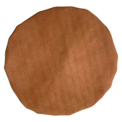 Hide & Drink, Drawstring Tinder Pouch Handmade from Sheepskin and Full Grain Leather (Cinnamon, XL)