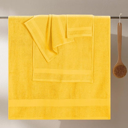 GLAMBURG Ultra Soft 8-Piece Towel Set