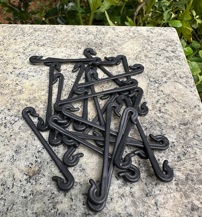 300PCS Grape Vine Trellis - Organize Support Raspberry Canes Grape Grapevines Kiwi Grape Stem Vine Clips Grape Ties Garden Plant Support Clips Holder Fruit Buckles Hooks Training Grow Ties
