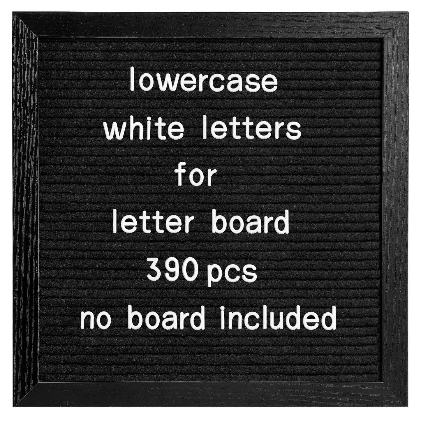 G GAMIT Letters Set - Pre-Cut 390pcs Lowercase Letters Only (No Board Included)