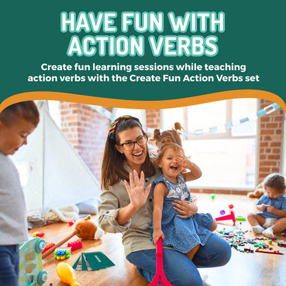200 Action Verbs Flash Cards - Vocabulary Builder Educational Photo Cards for Speech Therapy, ESL & Homeschooling | Realistic Diverse Pictures for Kids & Adults with Autism, Dementia, Aphasia, SLP