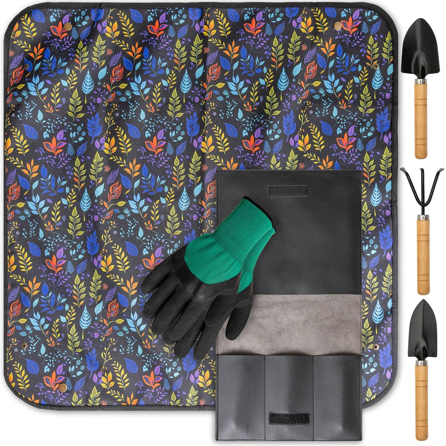 Indoor Gardening Tools Set with 28.7" Waterproof Plant Potting Mat
