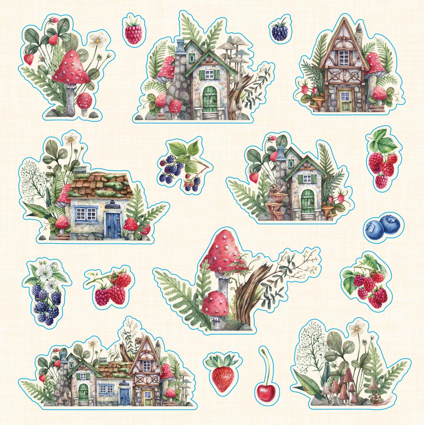 Faerie Kingdom Sticker Book (over 750 stickers)