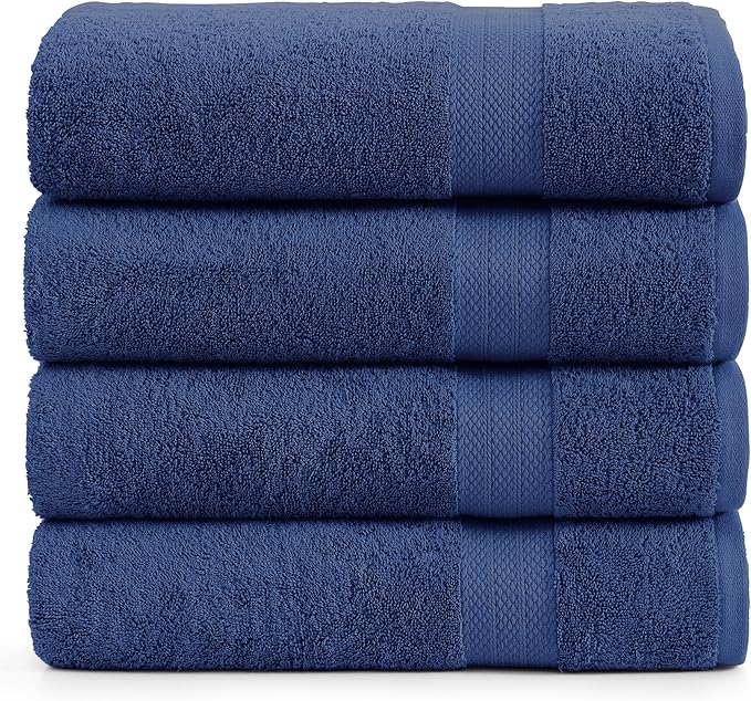 LANE LINEN Bath Towels 4 Pack