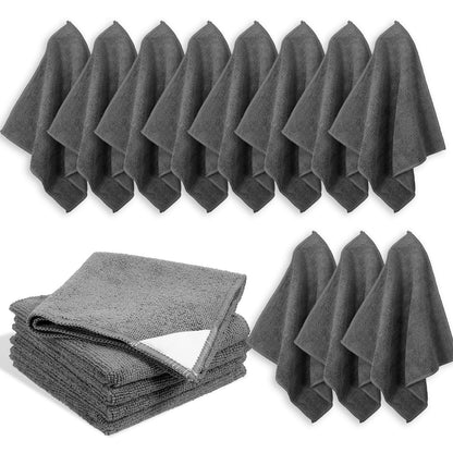 Ckhoid 24 Pieces Magnetic Cleaning Cloth Microfiber Dry Erase Erasers Cleaner for White Board, Reusable Washable Cleaning Cloths for Whiteboards Blackboards Chalkboards Home Office School, 9.4 Inch
