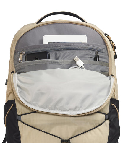 The North Face Borealis Commuter Laptop Backpack - Water Repellent, Laptop Sleeve, Large Main Compartment, Gravel/TNF Black-NPF, One Size