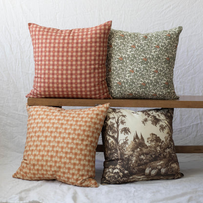 Woven Nook - Halloween 2025 4 Pack - Modern & Luxurious Decorative Throw Pillow Covers - Durable Quality & Machine Washable (18x18)