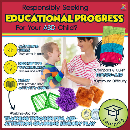 Autism & Prosperity Quiet & Educative Sensory Special Education Classroom Must Haves – Autism Toys Autism Products & Gifts, Sensory Toys for Kids with Autism Toddler Ages 3 4 5 7 8 12