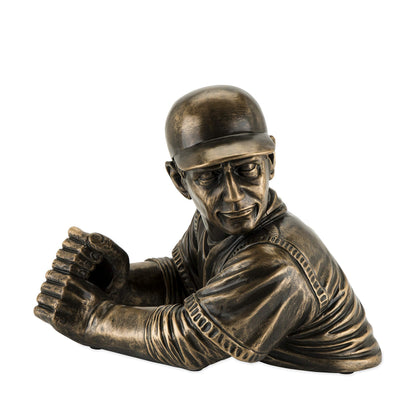 Foster & Rye Baseball Wine Holder - Single Wine Bottle Holder Baseball Player - Funny Wine Holder - Holds 1 Standard Wine Bottle Set of 1
