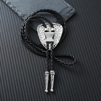 GelConnie Bolo Tie Black Vincent Vega Bolo Tie for Men Women Goth Cowboy String Ties Western Bolero Ties Men
