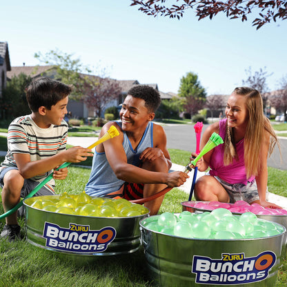 Bunch O Balloons Rapid-Filling Red, White and Blue Water Balloons 6 Pack (100 Balloons) (Amazon Exclusive)