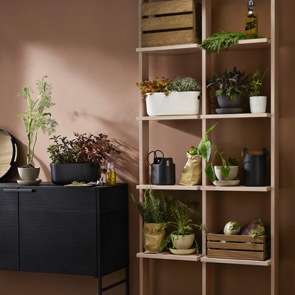 Eva Solo | Self-Watering Herb Organiser | Keeps Indoor House Plants, Flowers, Herbs & Vegetables Watered & Healthy | Danish Design, Functionality & Quality | White