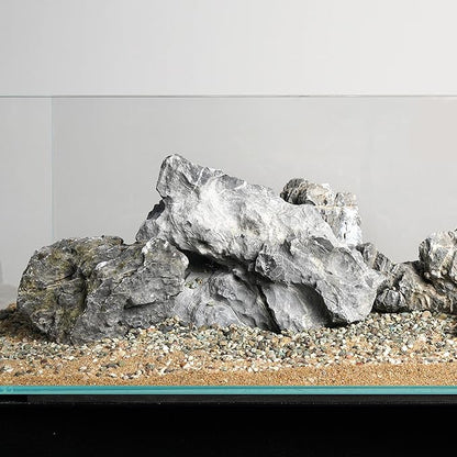 LANDEN Thoreau Aquarium Sand for Aquarium Landscape 2L(7lbs), Fish Tank Gravel, Pea Gravel for Landscaping, Coarse Sand for Plants, Aquarium Granite Sand, Fish Tank Decorative Sand, 2-3mm