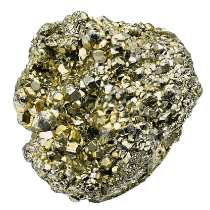 Amazing Gemstone Large Pyrite Crystal Stone Cluster Samples - Extra Large High Energy Natural Iron Pyrite Stone Pirita Piedra Original with Healing Properties (350-500 Gram)