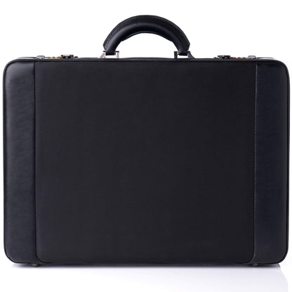 Alpine Swiss Mens Briefcase | Hard Side Business Case | Expandable Attache Case For Men | Dual Combination Locks | Padded Interior | Multi Organizer Pockets | Manufacturer’s Warranty