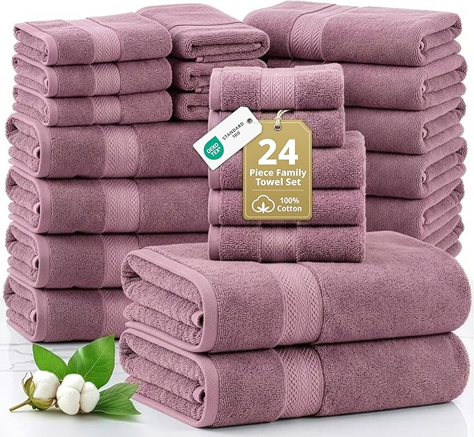 LANE LINEN Bathroom Towels Set