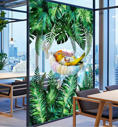 Warm Bird Nest Bed with Suction Cup Bird Snuggle Hut Breeding Bird House Plush Hanging Bird Bed for Parakeet, Conure, Budgie, Cockatiel, Lovebird, Finch, Hamster-Pink