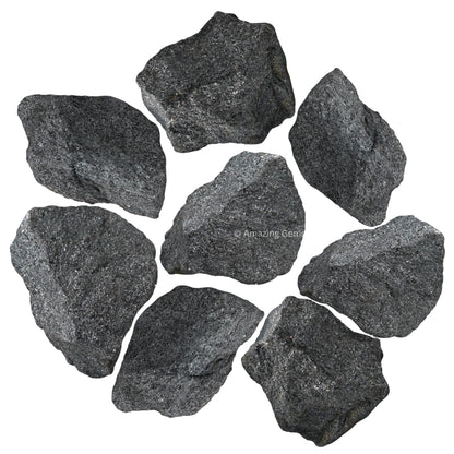 Amazing Gemstone Hematite Raw Crystals and Healing Stones, Natural Rocks for Tumbling and DIY Raw Stones and Crystals (1 LB)