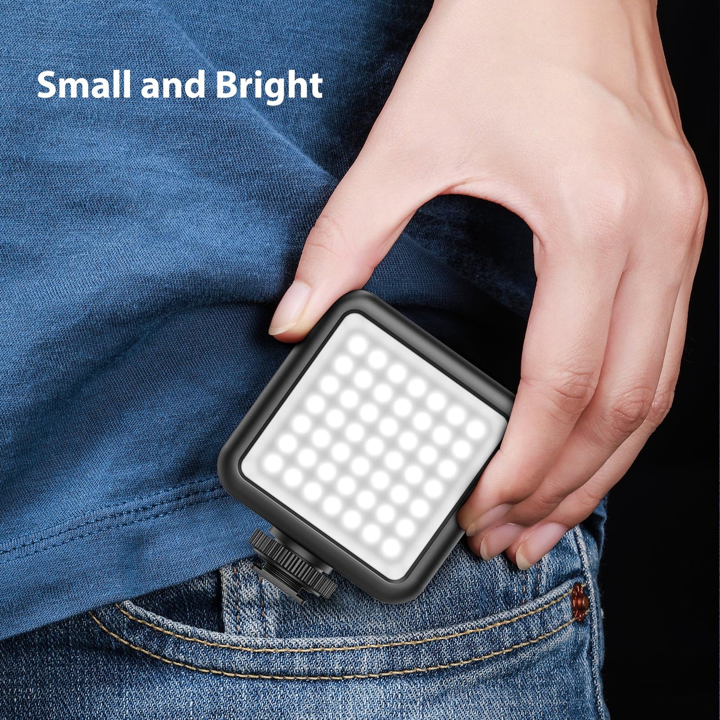 Ulanzi VL100X Selfie Light, Clip LED Light Panel for Phone/Laptop/Tablet/Computer, Bi-Color Portable Clip Camera Light with Dimmable 2500-6500K with 2000mAh Battery for Video Conference/Picture