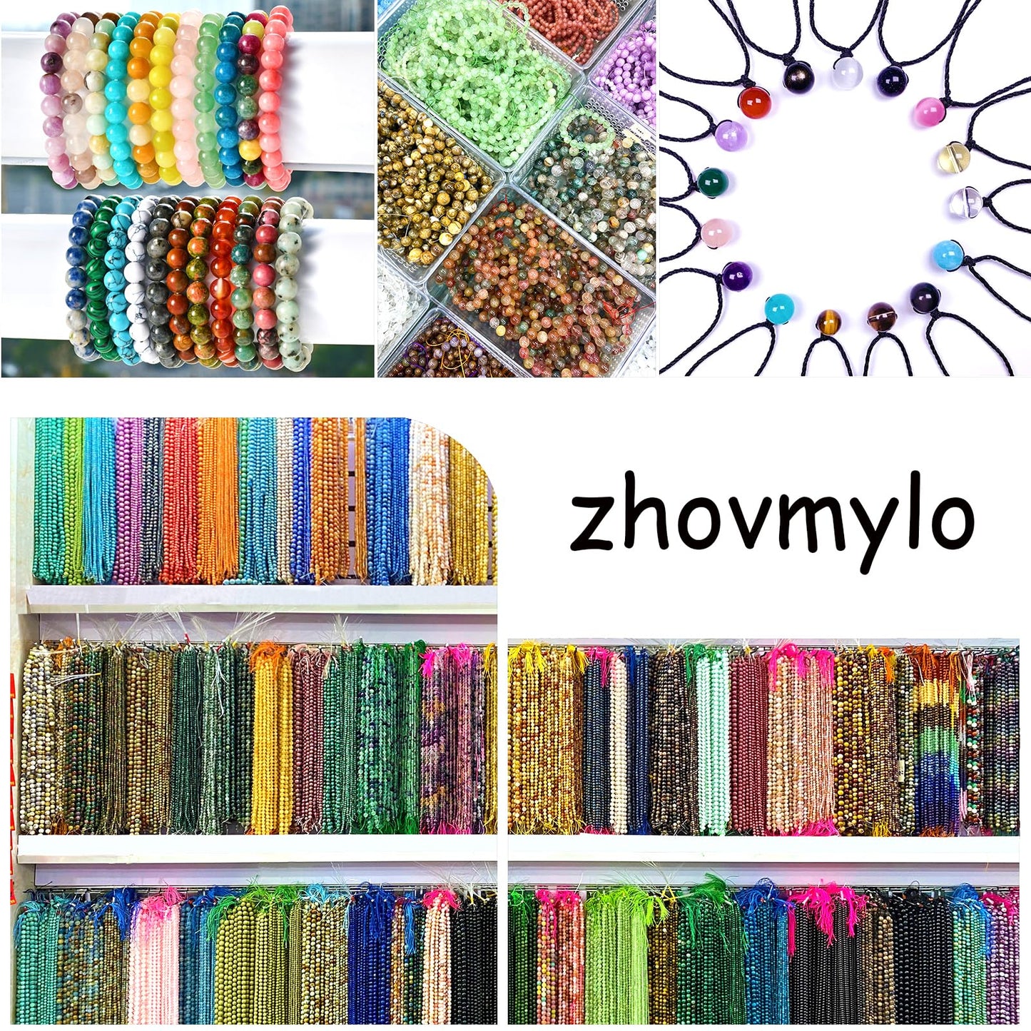10MM 72pcs Natural Flame Yooperlite Stone Energy Beads Round Loose Beads for Jewelry Making DIY Bracelet Necklace 2 Strands 32"