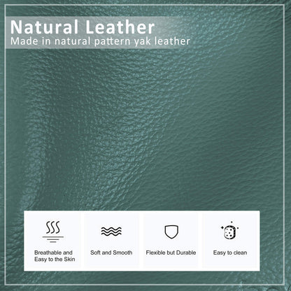 befen Genuine Leather Cell Phone Purse Crossbody, Small Travel Crossbody Bags for Women Trendy Spring Summer, Fit iPhone 15 - Hunter Green