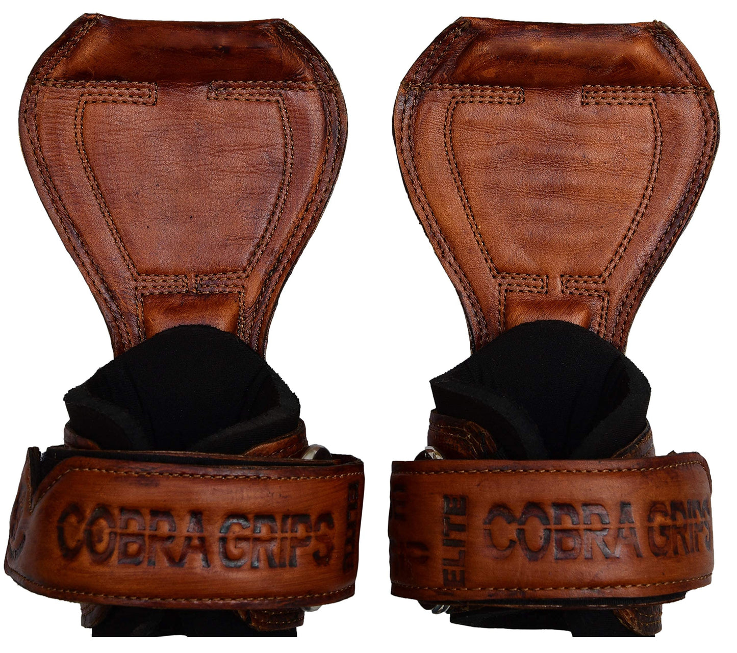 Cobra Grips PRO Weight Lifting Gloves Heavy Duty Straps Alternative Power Lifting Hooks for Deadlifts Adjustable Neoprene Padded Wrist Support Bodybuilding