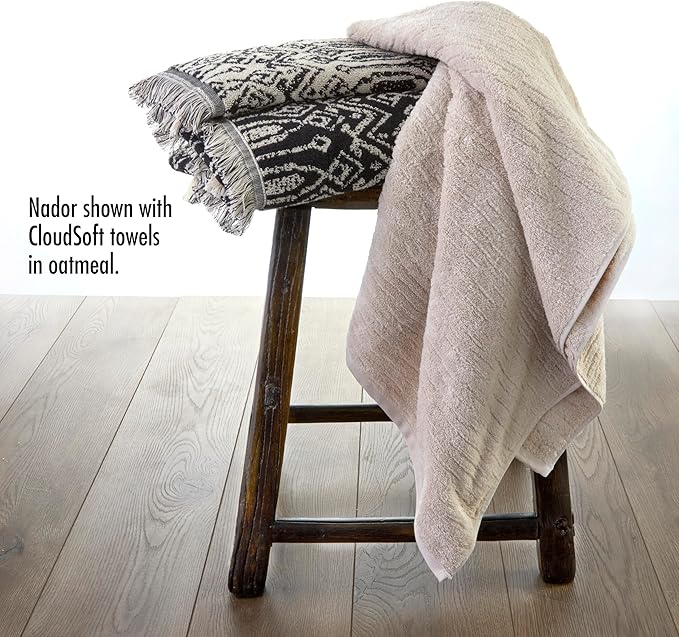SKL Home Nador Jacquard Bath Towel
